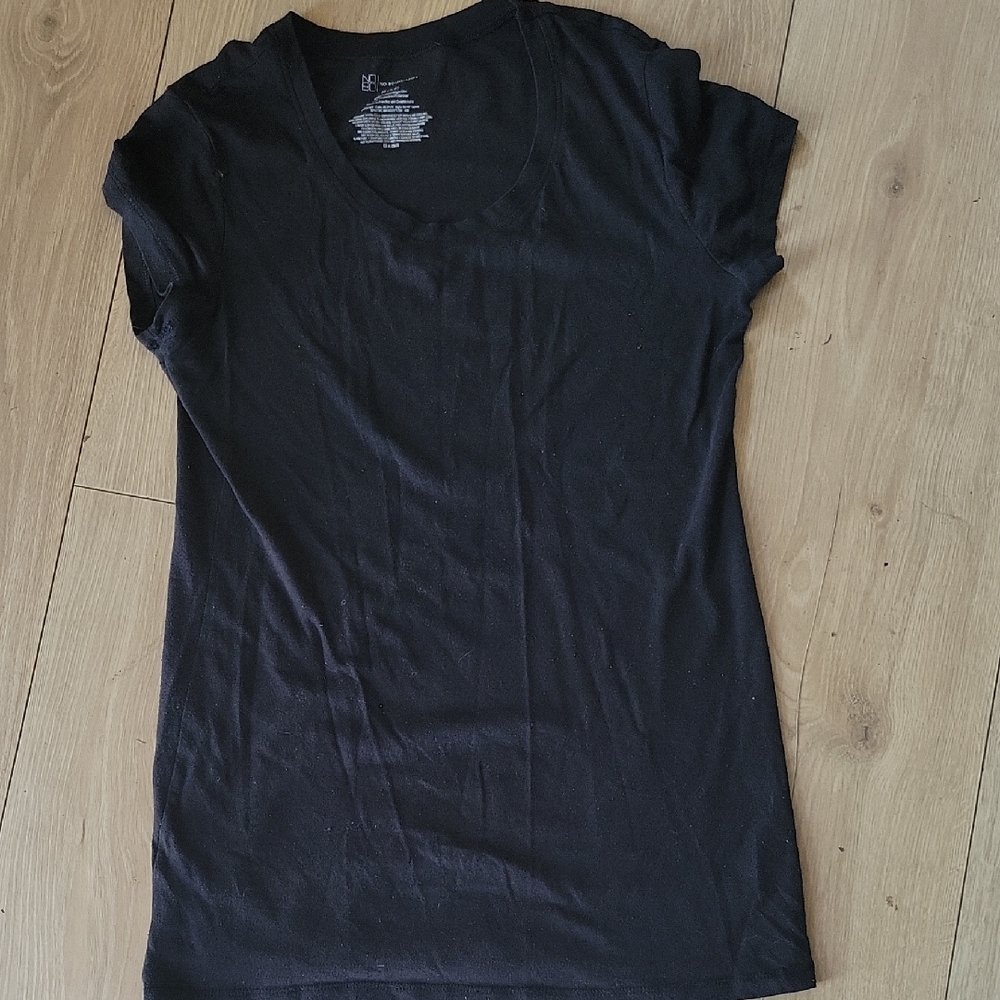 No Boundaries Gray Fitted Short Sleeve Tee
